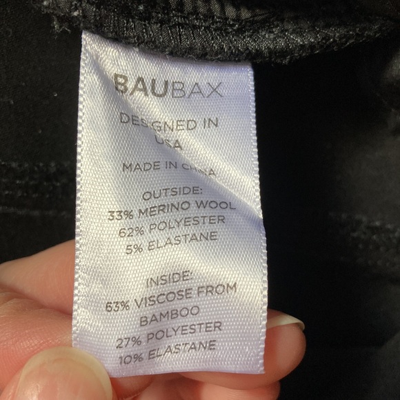 BAUBAX black trousers leggings - Picture 8 of 9